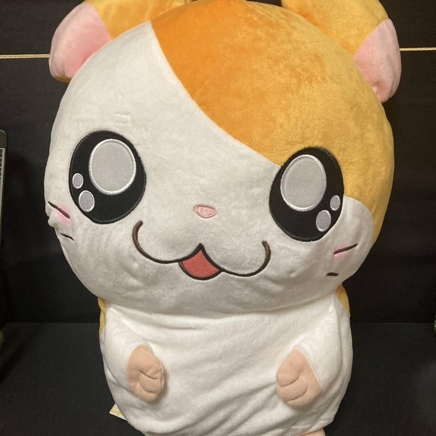 とっとこハム太郎特大ぬいぐるみ 🧸#ハム太郎 の新作ぬいぐるみ登場なのだ〜！🎉 その名も